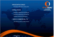 Desktop Screenshot of catalogos.cardoc.com