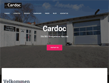 Tablet Screenshot of cardoc.dk